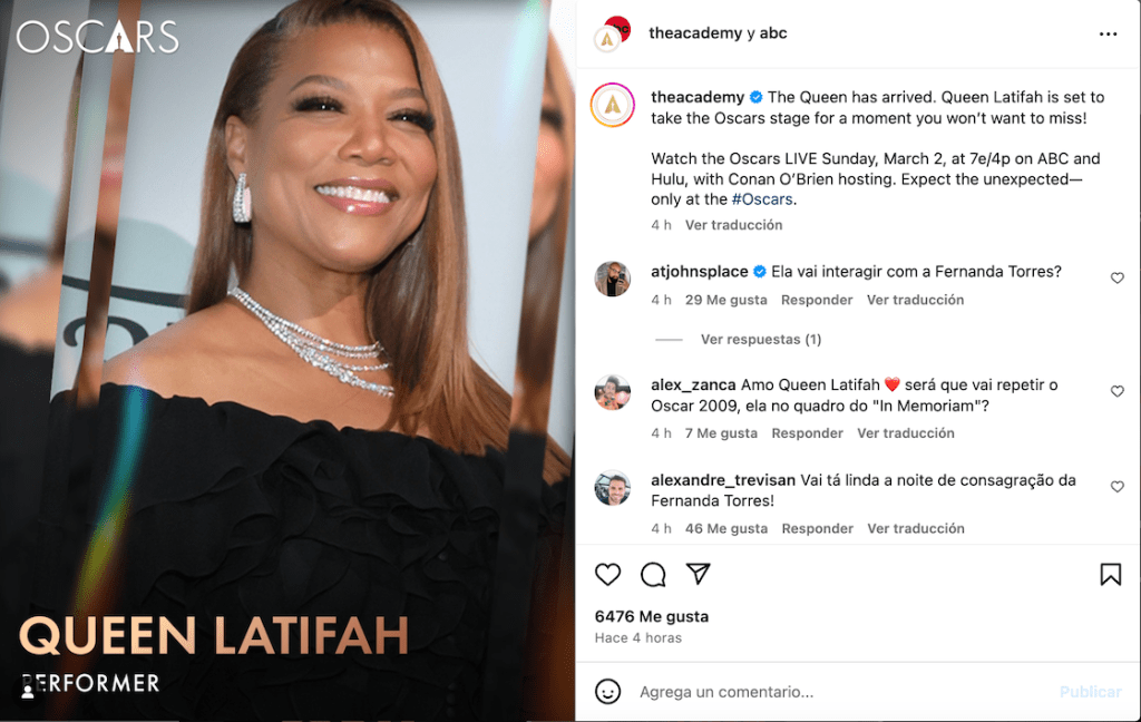 queen-latifah-actos-musicales-confirmados-premios-oscar-2025