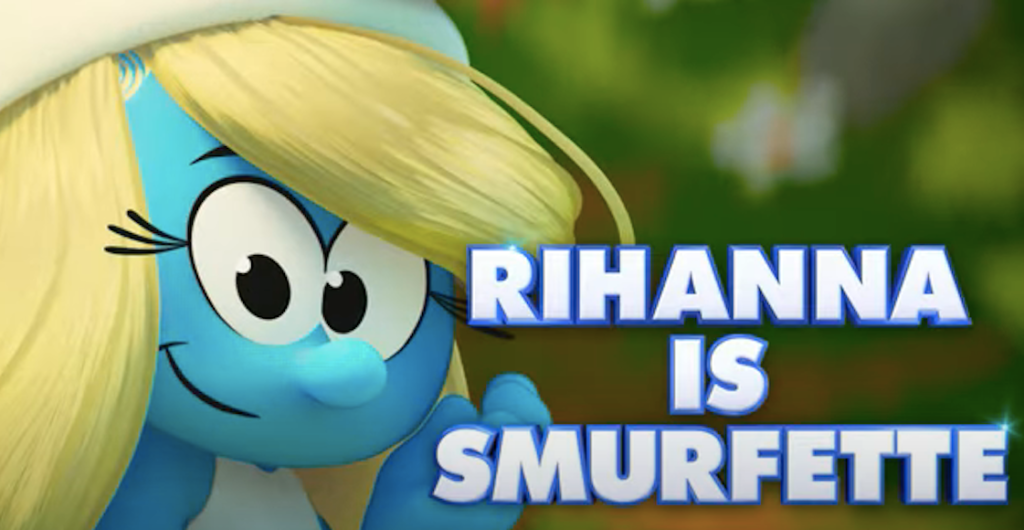 trailer los pitufos smurfs rihanna 4