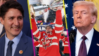 Trudeau se burla de Trump tras derrota de Estados Unidos en hockey