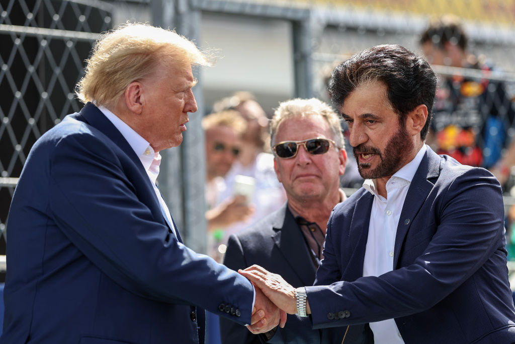 Donald Trump y Ben Sulayem