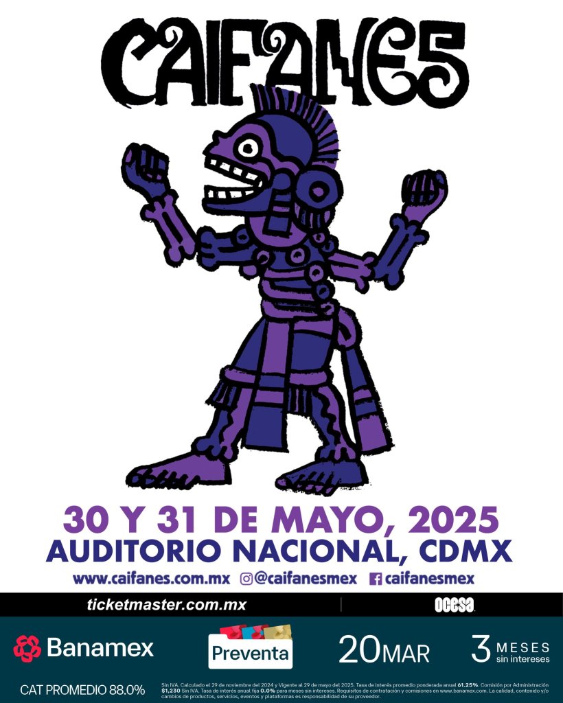 Caifanes al Auditorio Nacional