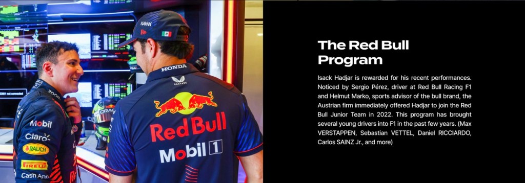 La recomendación de Checo Pérez a Red Bull