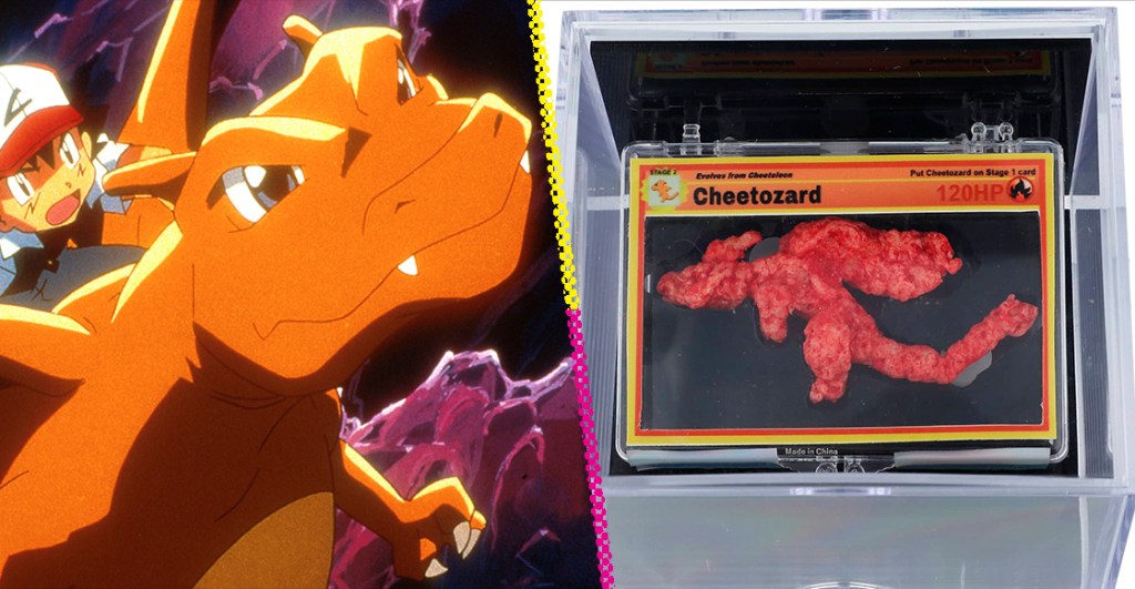 Cheetozard: Cheeto con forma de Charizard se vende por 87 mil dólares