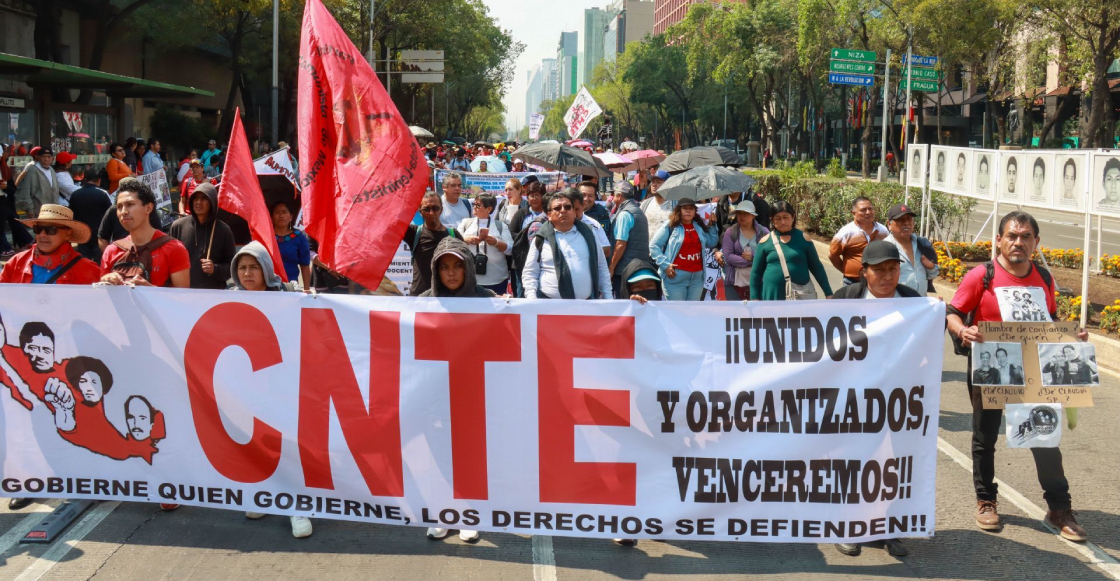 CNTE hará paro nacional y megamarcha en CDMX: Fecha, hora y ruta