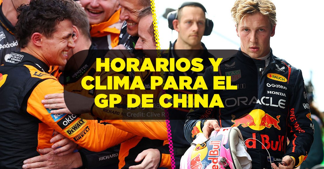 Gran Premio de China: Horarios, clima, favoritos y transmisión en vivo