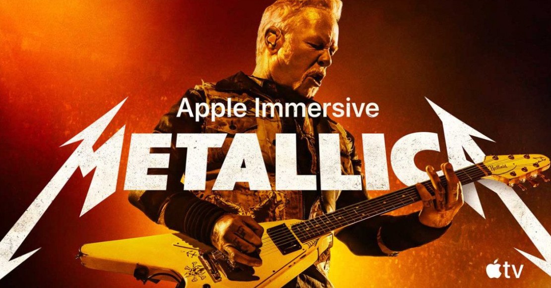 Podrás ver el concierto inmersivo de Metallica en Apple Vision Pro