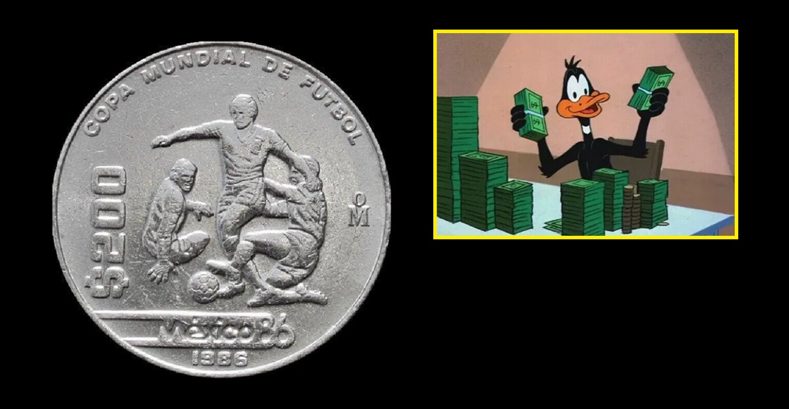 ¿Cuánto vale esta moneda conmemorativa del Mundial México 86?