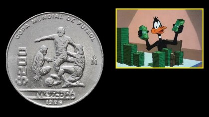 ¿Cuánto vale esta moneda conmemorativa del Mundial México 86?