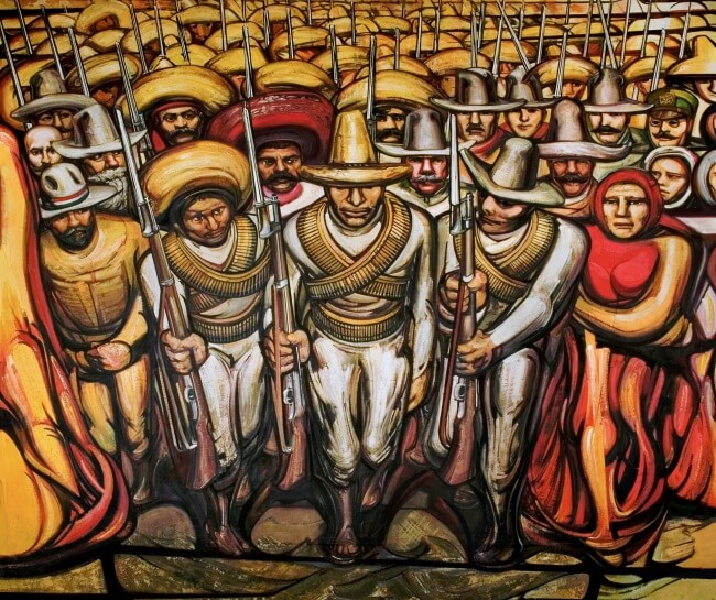 Los murales del Castillo de Chapultepec