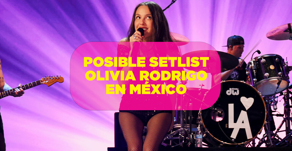 El posible setlist para los conciertos de Olivia Rodrigo en México