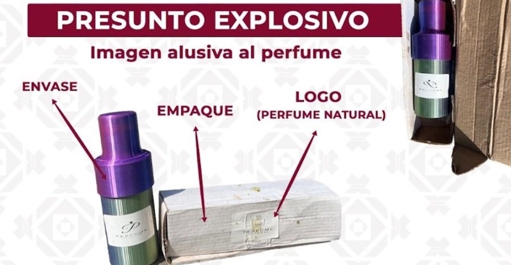 Paquetes explosivos de perfumes tienen en alerta a Veracruz