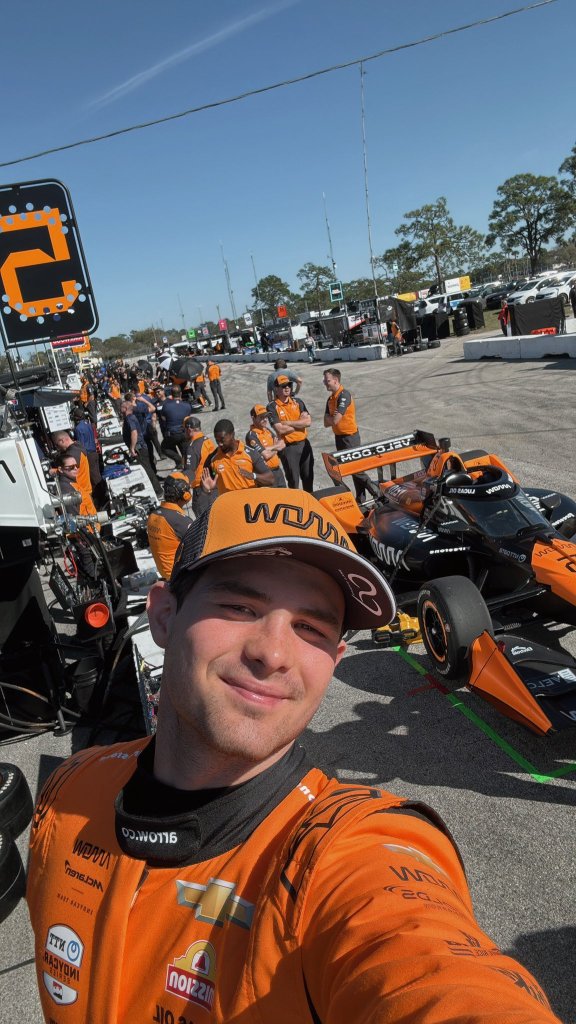 Pato O'Ward en la IndyCar