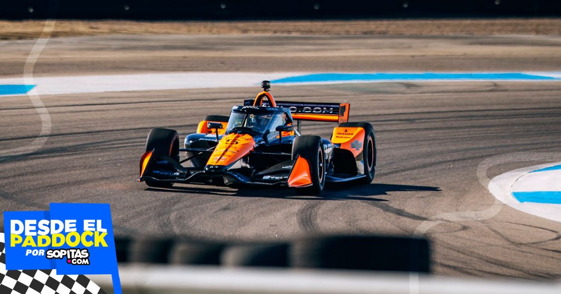 A Pato O’Ward se le escapa su primer triunfo en la IndyCar a 10 vueltas del final