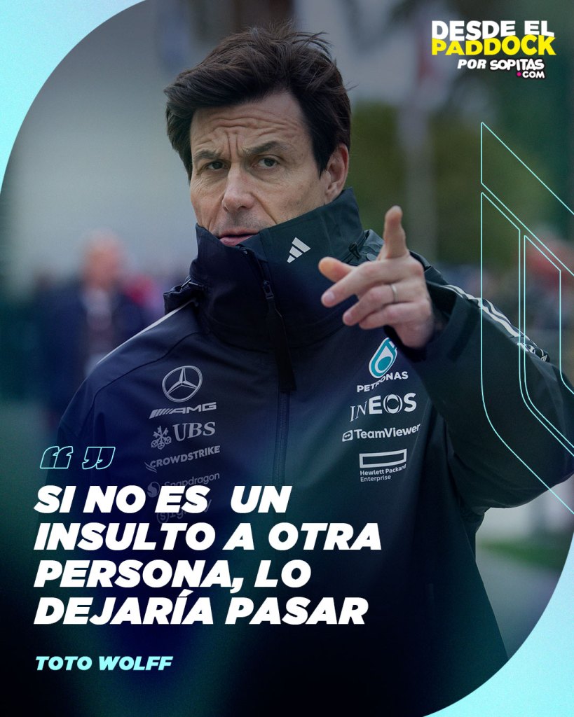 Toto Wolff sobre las normas de conducta