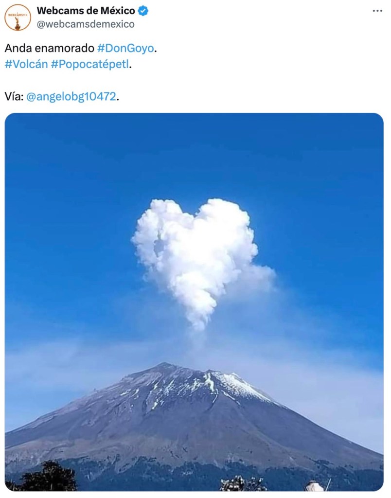 Por qué el 12 de marzo es el cumpleaños del Popocatépetl